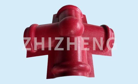 Four-way ridge tile